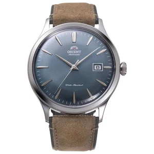 Orient Herren Bambino Version 4 blaues Zifferblatt automatische 42mm Uhr RA-AC0P03L - Bild 1 von 2