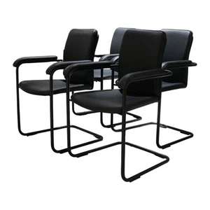 Tecta 4er-Set Stuhlgruppe D14 Leder PG I - Bild 1 von 4