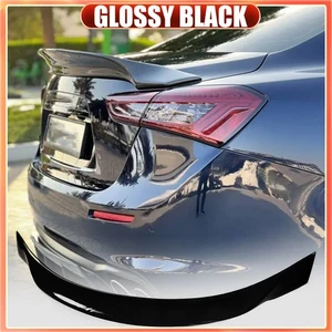 For Maserati Ghibli Sedan 2014-2024 Gloss Black Rear Trunk Spoiler Boot Lip Wing - Picture 1 of 15
