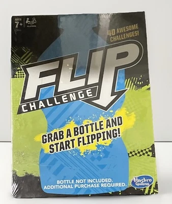 Hasbro Gaming Flip Challenge Game – 40 Fun Challenges – Ages 7+ – New & Sealed - Image 1 of 4