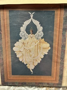 Lavender & Lace Cross Stitch Pattern "Peace Angel " - Picture 1 of 2