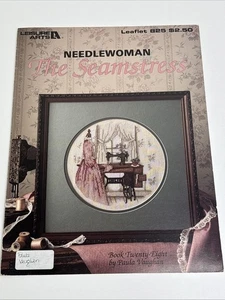 Leisure Arts Nadelfrau die Näherin Paula Vaughan Kreuzstichmuster 825 - Bild 1 von 4
