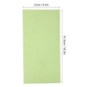 10Pcs Green Plastic Beekeeping Honey Sheet Beeswax Beehive Foundation Beekeeping - Picture 1 of 12