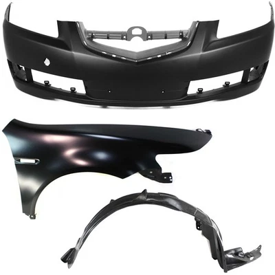 Bumper Cover Fascia Front for Acura TL 2007-2008 Foto 1 de 4