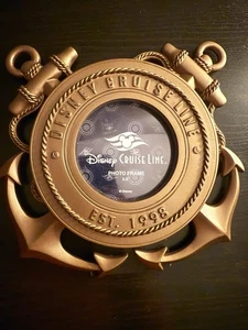 Disney Cruise Line DCL Resin Anker Bilderrahmen 3,5" Maritim Neu RAR - Bild 1 von 8