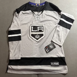 Camiseta deportiva gris Los Angeles LA Kings Hockey Fanatics Breakaway talla mediana M para mujer - Imagen 1 de 5