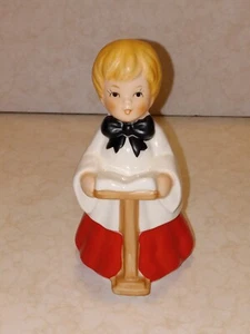 Vintage Porzellan Weihnachts Chor Mädchen Figur - Bild 1 von 7