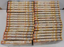 Attack on Titan #1-34 VF/NM complete series + Short Stories - Kodansha Manga set