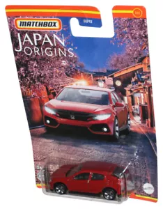 Matchbox Japan Origins (2022) Red 2017 Honda Civic Hatchback Toy Car 7/12 - Picture 1 of 1