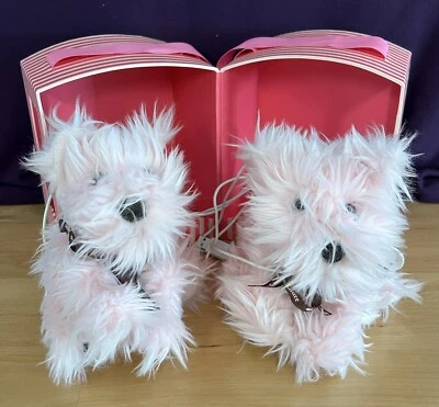 可爱 Juicy Couture 粉红色毛绒 Scottie 狗扬声器 - 状况完好 — 第 1/3 张图片