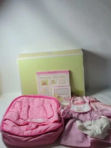 Bitty Baby Starter Set 2008 Dress,Bib,Backpack, Diaper American Girl - Picture 1 of 6