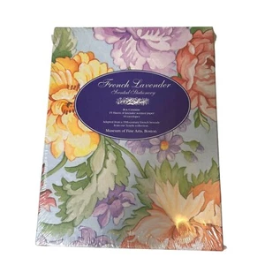 French Lavender Scented Stationery Floral Note Cards Museum of Fine Arts - Picture 1 of 4