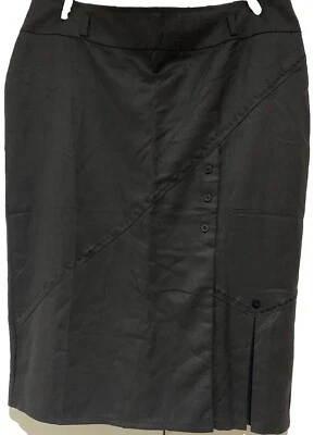 womens black midi skirt Size 16 - Image 1 of 4