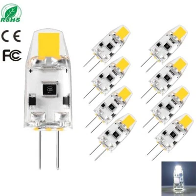 10X G4 LED Bulb COB 3W 12V Cool White Capsule Lamp Replace Halogen Bulb Dimmable - Image 1 of 4