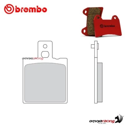 Brembo rear brake pads SP sintered for Ducati 996SPS 1999-2000 — 第 1/4 张图片