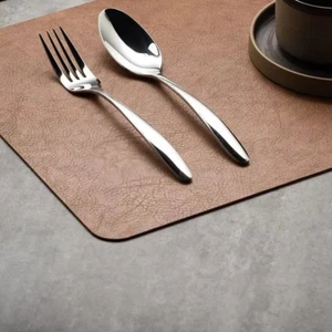 Leather Placemats (Set Of 4) - Picture 1 of 12