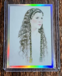 2022 Topps Chrome Star Wars Galaxy Leia Refractor Original Trilogy #OT-1 - Bild 1 von 3