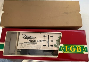 LGB 4072 Miller High Life Beer Reefer Car G-Scale Model Railroad Freight Car - Picture 1 of 3