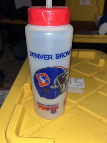 Denver Broncos Youth Foundation Pepsi Vintage 1980s 1990s Throwback Water Bottle Cover