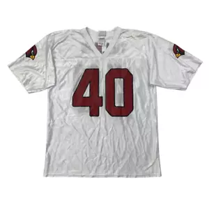 Arizona Cardinals Pat Tillman Jersey Mens L Large White NFL Team Apparel #40 - Picture 1 of 9