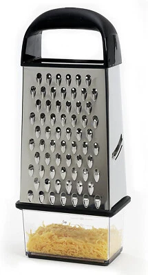 * GOOD COOK Touch Stainless Steel Box Grater with Catcher - Image 1 of 2