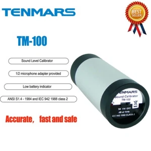 Calibrador de nivel de sonido TENMARS TM-100 clase 2 calibrador de doble nivel # - Imagen 1 de 5