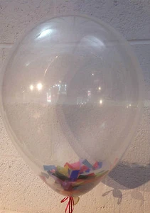 5x Jumbo Confetti Balloons - Kit - Picture 1 of 4
