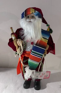 Tinsel and Elves 18" Mexican Santa NWT - Picture 1 of 16