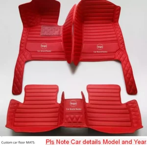 Fit For Honda Civic luxury custom waterproof leather Car Floor Mats Carpet Liner - Picture 1 of 24