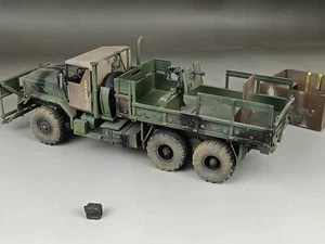 1/35 Built Modern U.S M923 5 Ton Hillbilly Gun Truck Model w/Resin Gatlin Gun - Picture 1 of 20