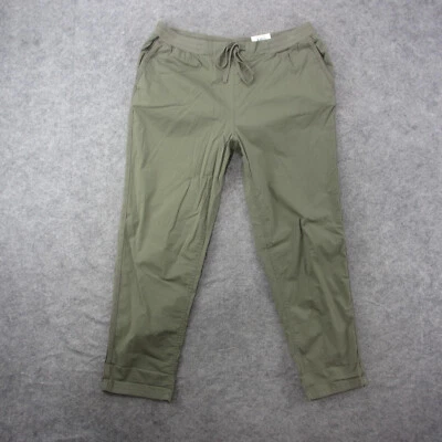 Style&Co. Pantalones de nailon para mujer 14 pantalones de nailon verde Foto 1 de 4