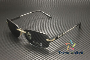 PRADA PR 68ZS ZVN09T Pale Gold Dark Grey 60 mm Men's Sunglasses