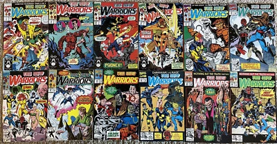 The New Warriors Lot #2 Marvel comic  series - Image 1 of 4