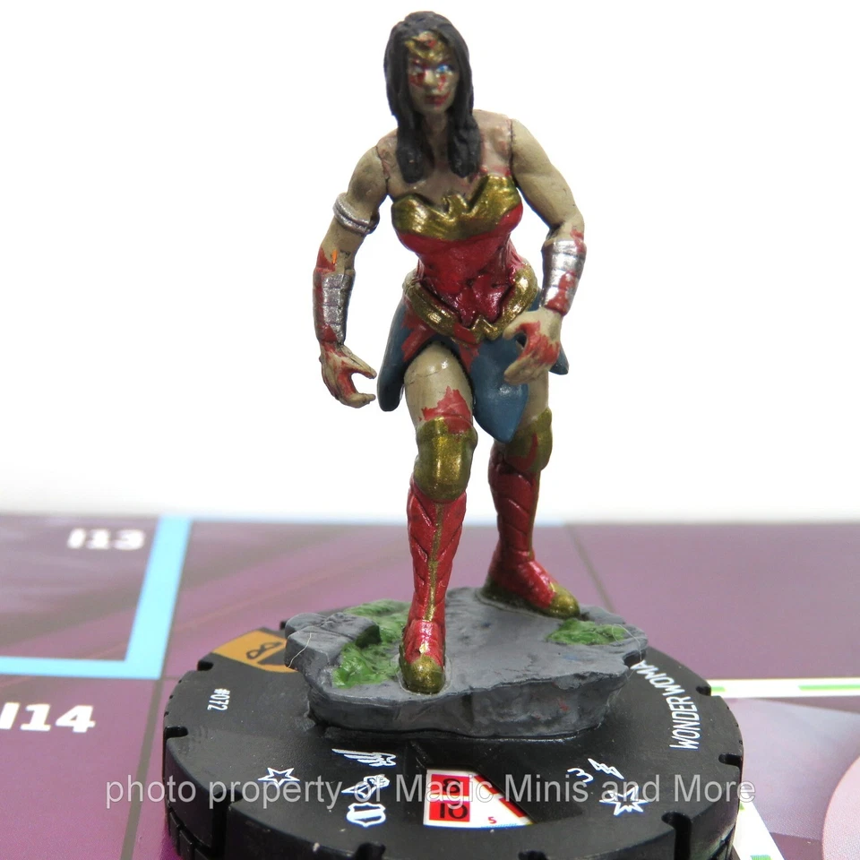 Печально известный * ЧУДО-ЖЕНЩИНА #072 HeroClix мега набор погони редкая DCeased Apokolips #72 - Изображение 1 из 1