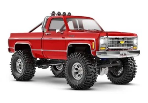 TRAXXAS RC Crawler TRX-4M Chevy K10 4x4 lifted rot 1:18 RTR - Bild 1 von 12