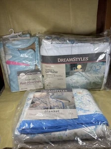 Vintage Unicorn Bibb Dreamstyles Phantasia Blanket 72 By 90, Shams, Comforter - Picture 1 of 19