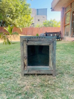 Armario de pared pequeño de vidrio de madera - Unidad de almacenamiento decorativa, compacto y elegante Dec Foto 1 de 4