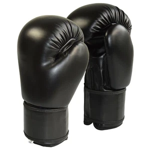 Phoenix Boxhandschuhe schwarz Kunstleder - Bild 1 von 2