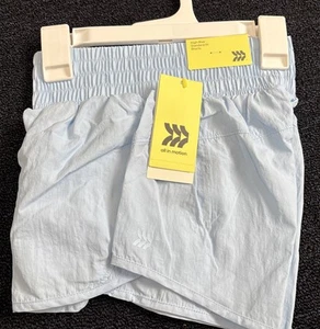 All In Motion Novelty Shorts Sky Blue Size Small - Picture 1 of 4