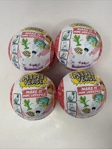 Menge 4 MGA Miniverse Make It Mini Lifestyle Serie 1 Fisch - NEU versiegelt - Bild 1 von 14