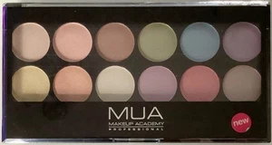 MULA MAKEUP ACADEMY PROFESSIONAL EYESHADOW PALETTE PRETTY PASTELS- NEW SEALED - Picture 1 of 1