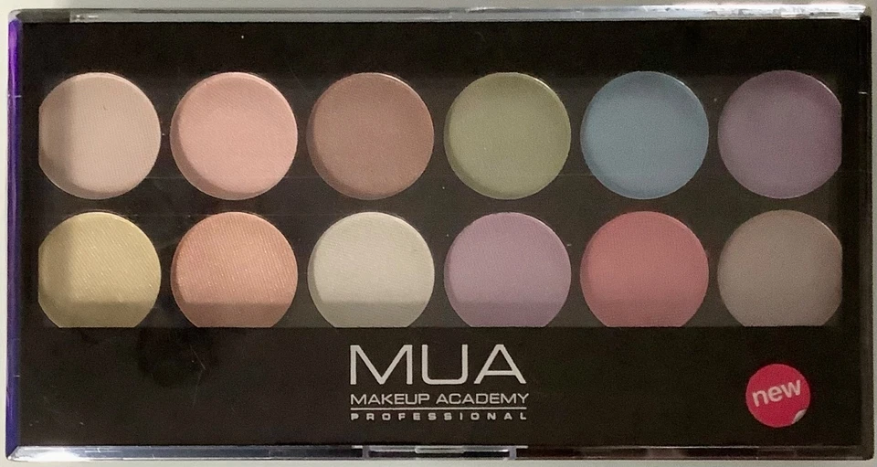 MULA MAKEUP ACADEMY PROFESSIONAL EYESHADOW PALETTE PRETTY PASTELS- NEW SEALED - Image 1 of 1