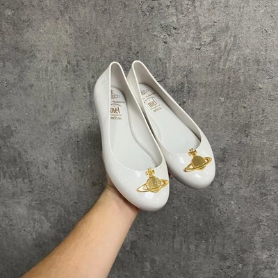 Vivienne Westwood Anglomania Melissa Flats Logo Shoes Size Women’s EUR 34 US 3 - Image 1 of 4