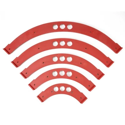 R100-R300 Radius-Schablone, Frässchablonen für Holzbearbeitung, Bogenwinkel6850 - Bild 1 von 4