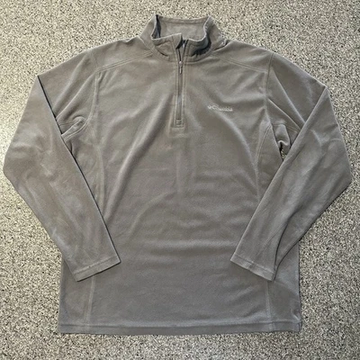 Sudadera Pullover Columbia Media Cremallera Polar Mujer Talla M Manga Larga Gris Foto 1 de 4