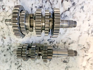 2002 YAMAHA YZ 125 YZ125 OEM TRANSMISSION SHAFTS GEARS ASSY 02 / 04 - Picture 1 of 4
