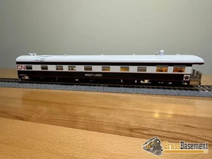 HO Latón - NBL Canadian National CN Coche de Negocios 'Great Lakes' Versión 6f FP Azul - Imagen 1 de 15