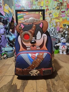 Steampunk Pete Disney Loungefly Mini Rucksack Exklusiv Neu mit Etikett - Bild 1 von 6