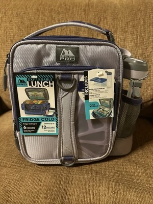 Bolsa de almuerzo expandible Arctic Zone Pro, incluye contenedores de alimentos/botella lavanda Foto 1 de 4