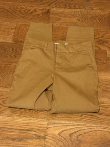 Pantalones ajustados Old Navy talla 0 color camel pixie tiro alto - Imagen 1 de 5